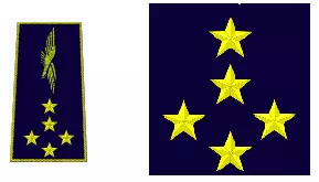 Galon de général d'armée aérienne de l'Armée de l'Air et de l'Espace