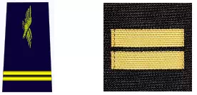 Galon de lieutenant de l'Armée de l'Air et de l'Espace