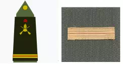 Galon adjudant-chef de l'Armée de Terre
