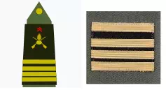 Galon commandant de l'Armée de Terre