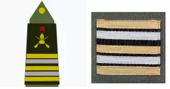 Galon lieutenant-colonel de l'Armée de Terre