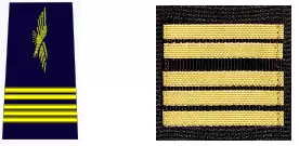 Galon de colonel de l'Armée de l'Air et de l'Espace