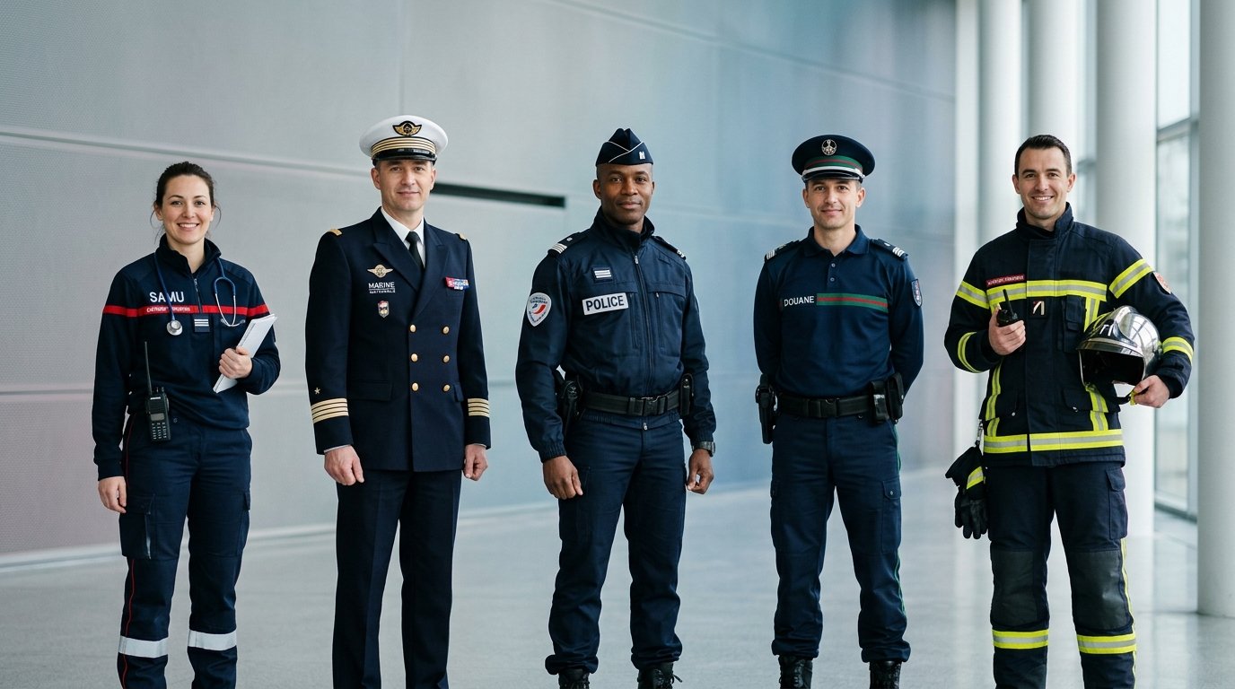 Grand comparatif des métiers en uniforme