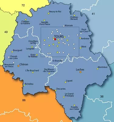 Département Indre-et-Loire 37