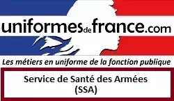 Uniformes de France - Santé des Armées (SSA)