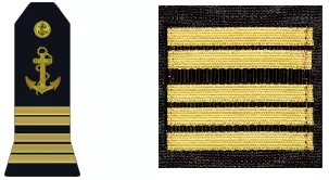 Galon capitaine de vaisseau