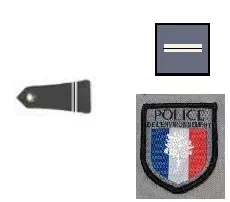 Galon agent stagiaire police environnement