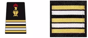 Galon BSPP lieutenant-colonel