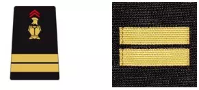 Galon BSPP lieutenant