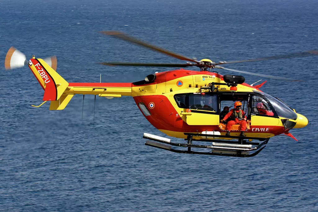 Tenue du pilote d'hélicoptère Dragon de la sécurité civile