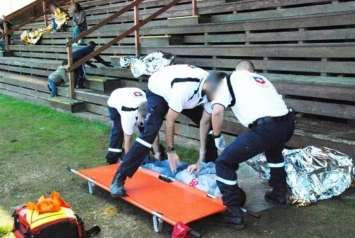 Tenue de secouriste de la Croix-Blanche