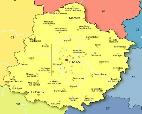 Département Sarthe 72